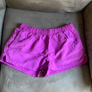 Patagonia 2.5” purple shorts